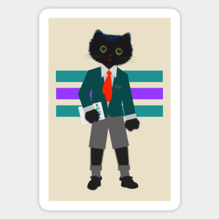 Kit cat # 54. Sticker